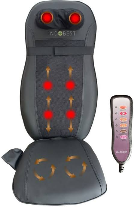 Snap Car backSeat Massager - Cushion Vibrating Cushion Back Massager