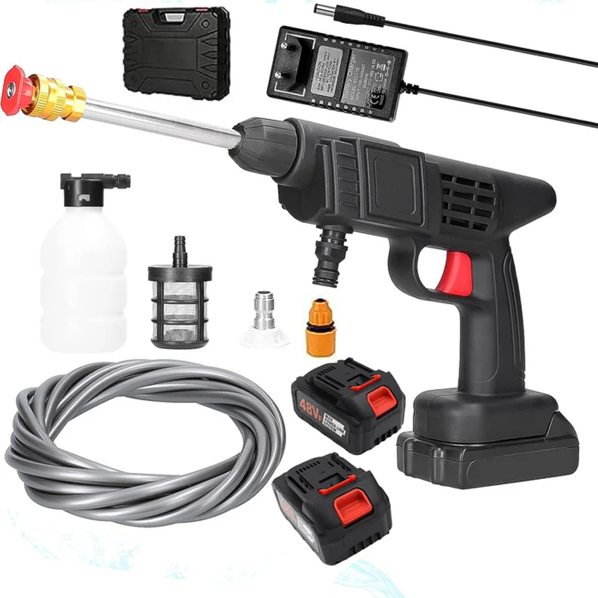 Multi Snap Rechargeable Car & Bike Washer